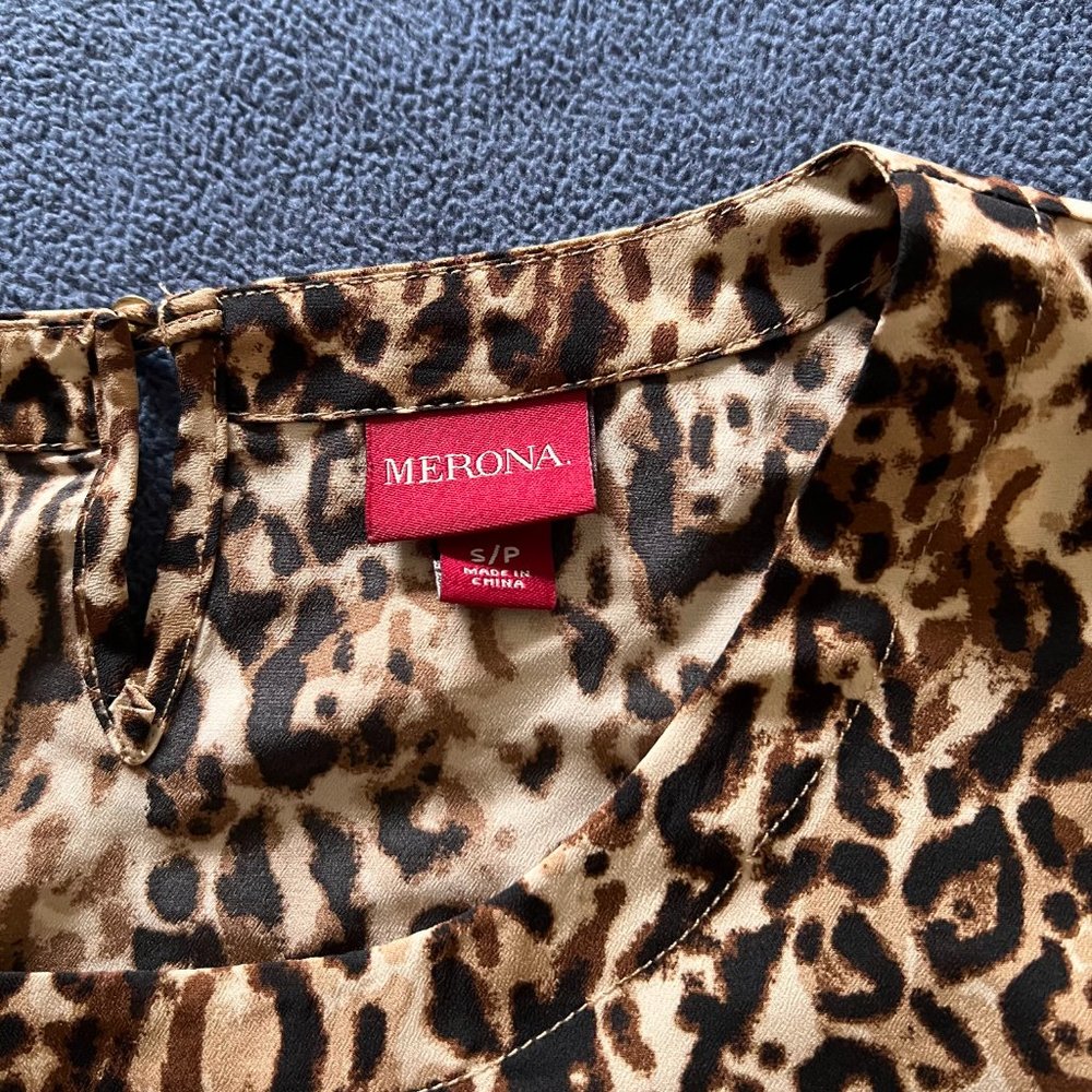 Leopard Blouse - Picture 2 of 2